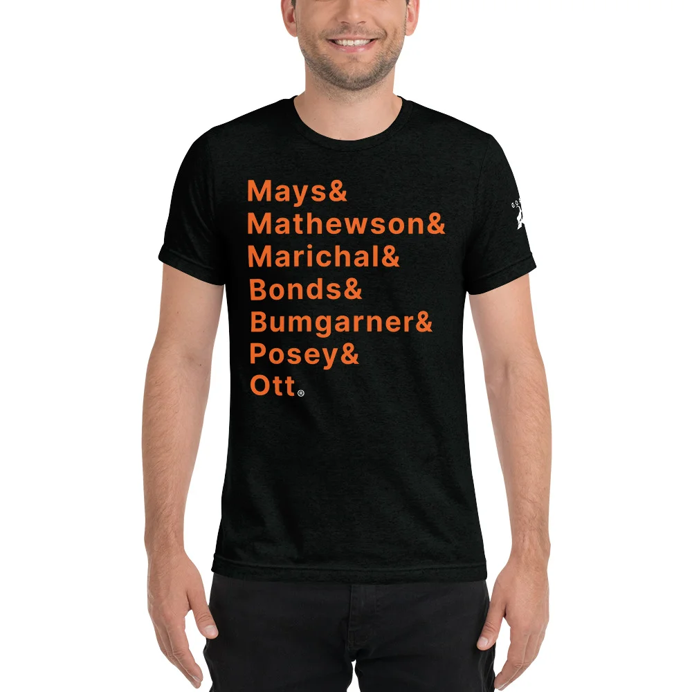 San Francisco Baseball Greatest of All Time (G.O.A.T) Ultra Soft t-shirt