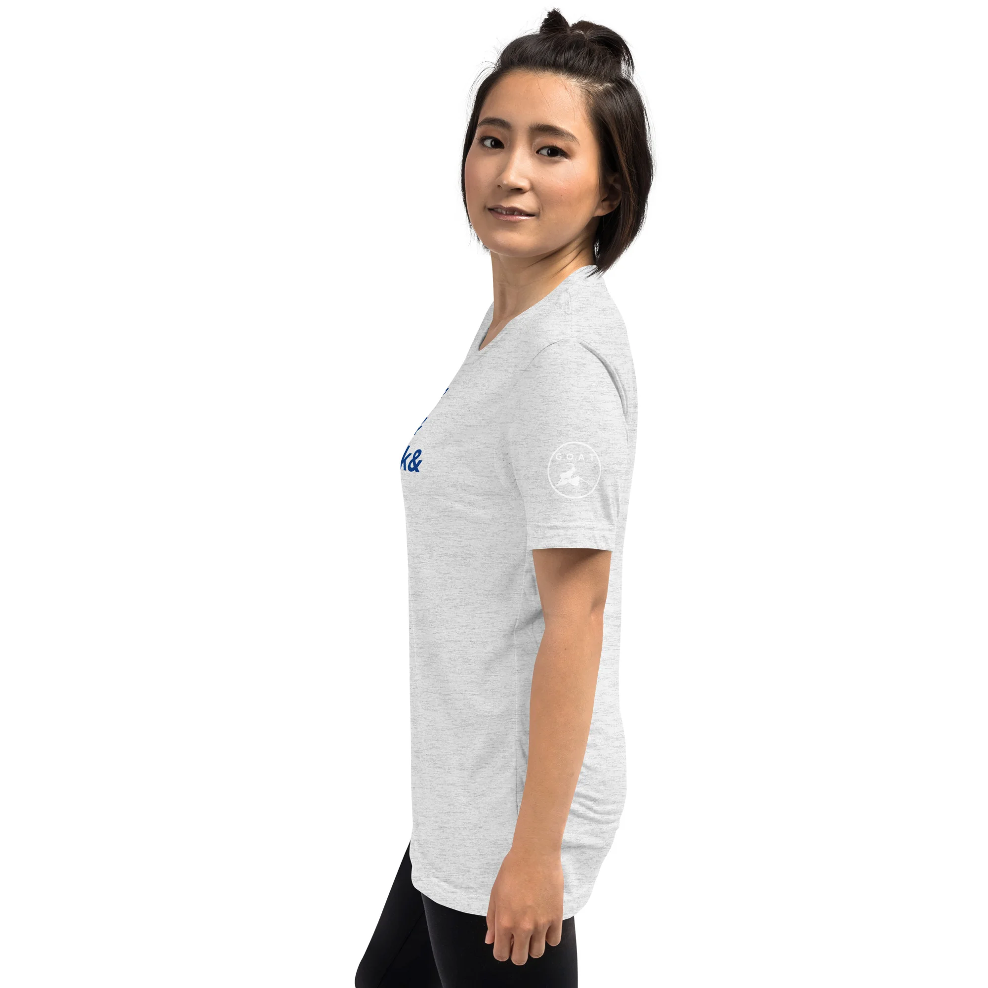 unisex-tri-blend-t-shirt-white-fleck-triblend-left-636dab83772fajpg | Greatest Of All Tees | GOAT