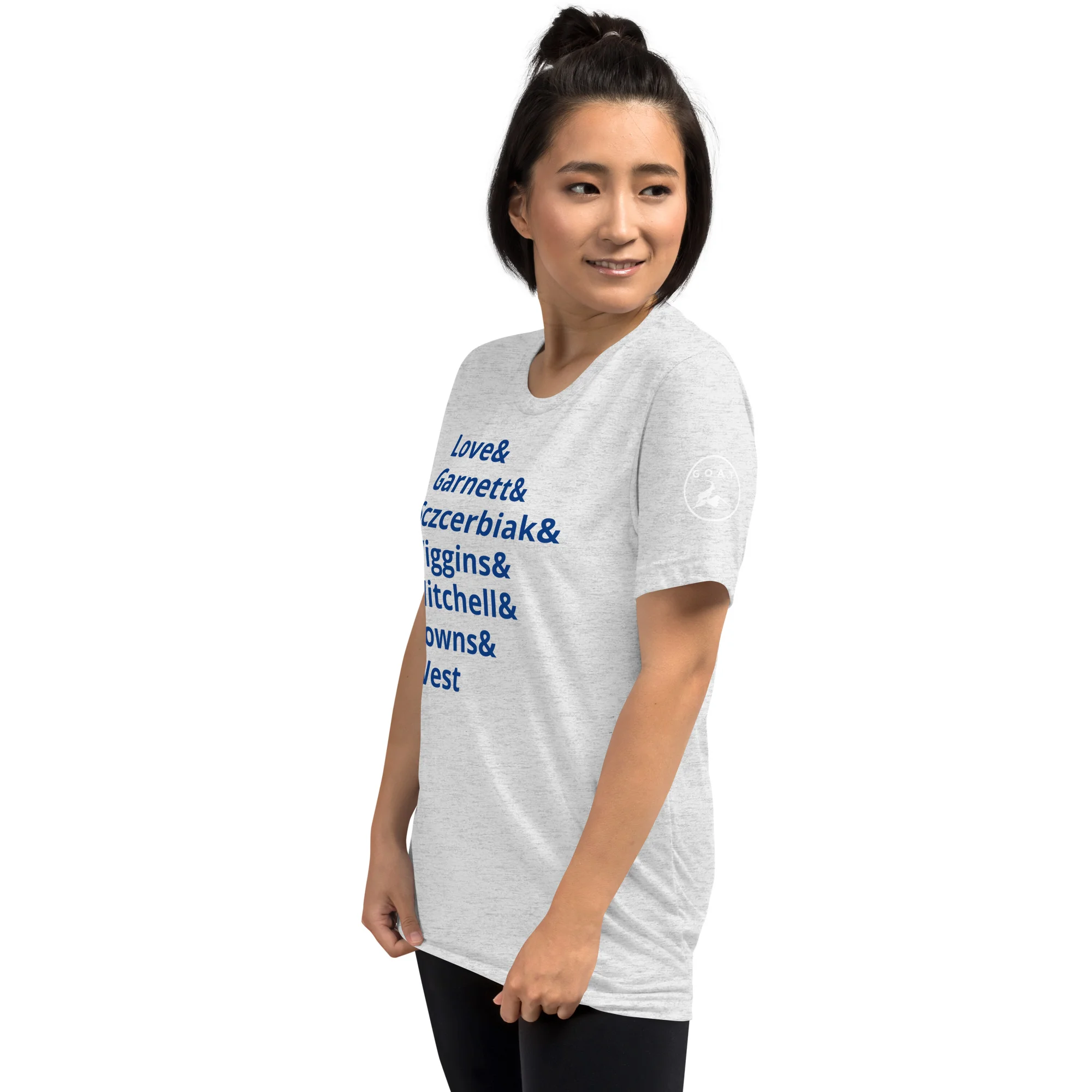 unisex-tri-blend-t-shirt-white-fleck-triblend-left-front-636dab8377570jpg | Greatest Of All Tees | GOAT