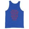 North Chicago Baseball Greatest of All Time (G.O.A.T) Ultra Soft Tank Top Unisex - Image 2
