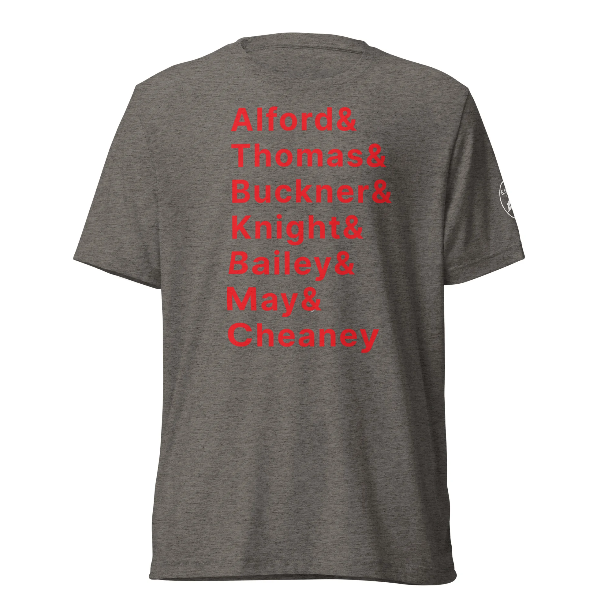 unisex-tri-blend-t-shirt-grey-triblend-front-63cf40315cfefjpg | Greatest Of All Tees | GOAT