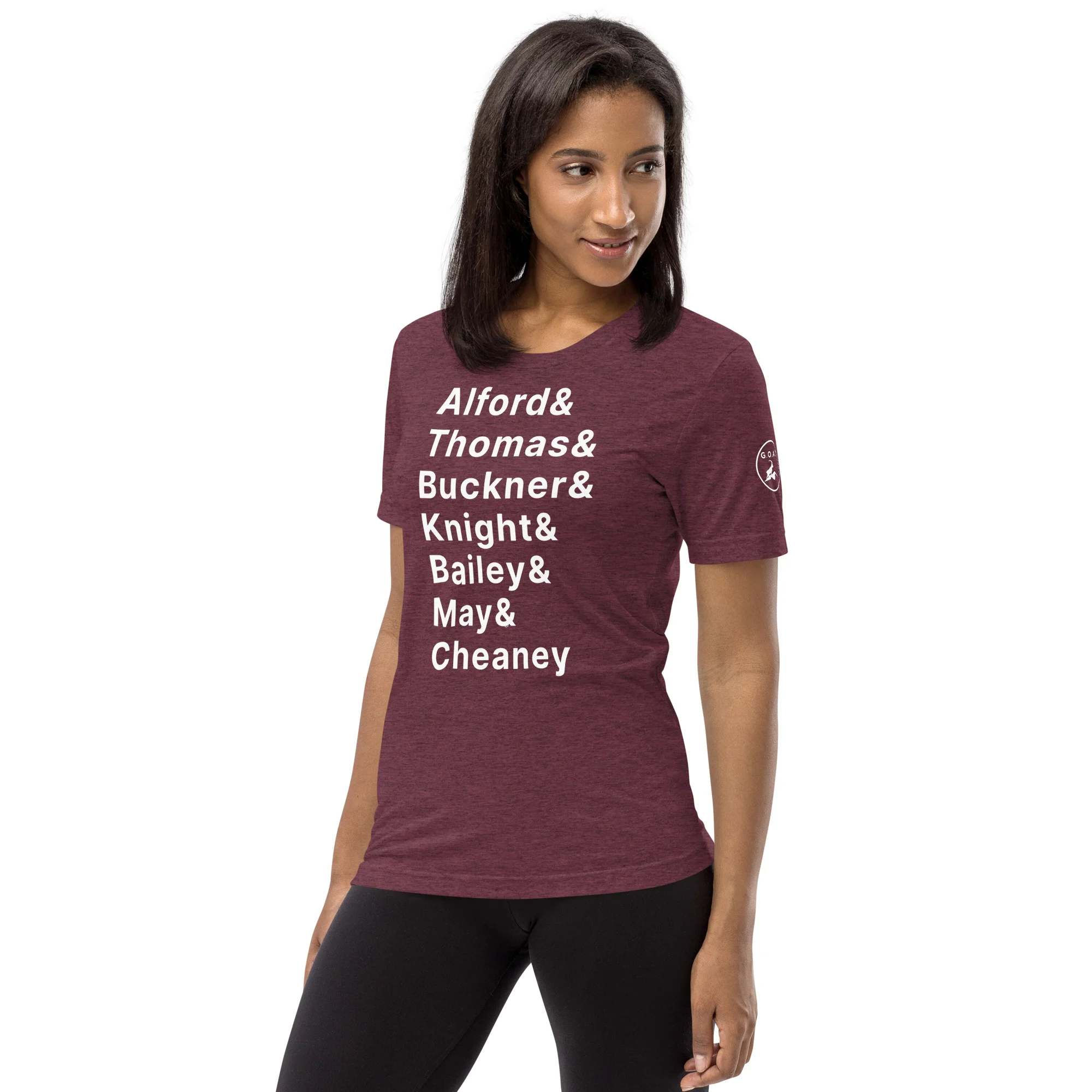 unisex-tri-blend-t-shirt-maroon-triblend-left-front-63cf3ef61c776jpg | Greatest Of All Tees | GOAT