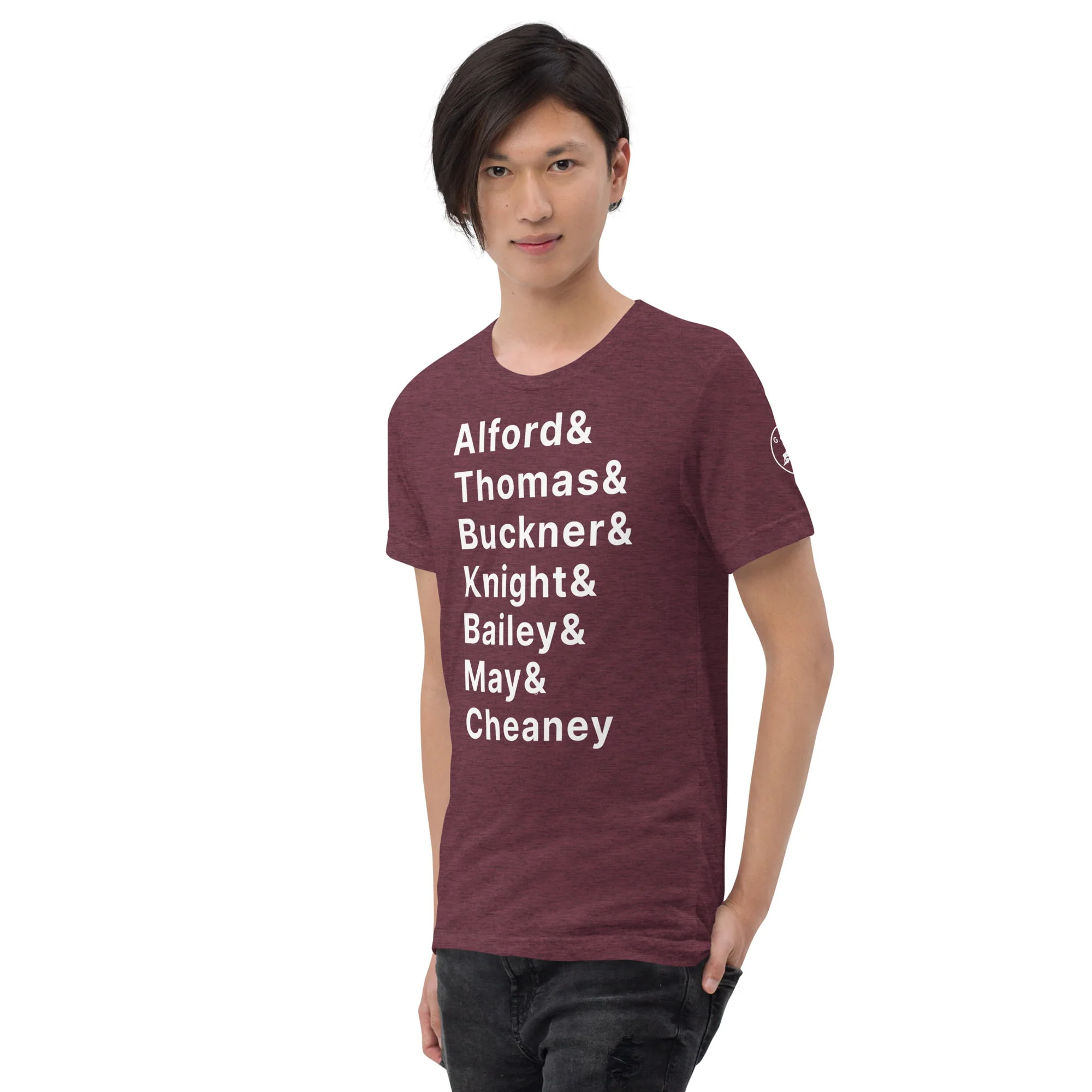 unisex-tri-blend-t-shirt-maroon-triblend-left-front-63cf3ef61cc49jpg | Greatest Of All Tees | GOAT