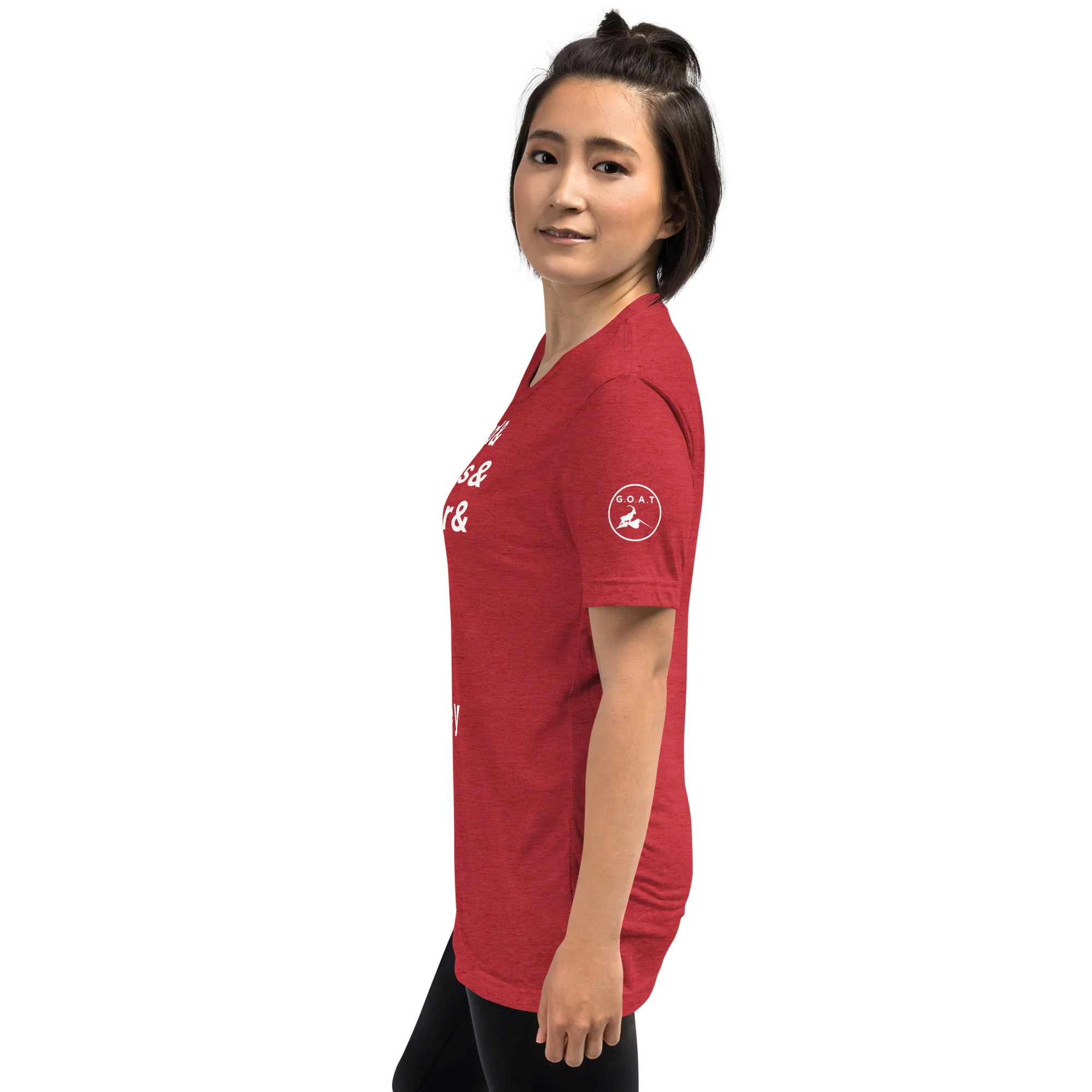 unisex-tri-blend-t-shirt-red-triblend-left-63cf3ef61d852jpg | Greatest Of All Tees | GOAT