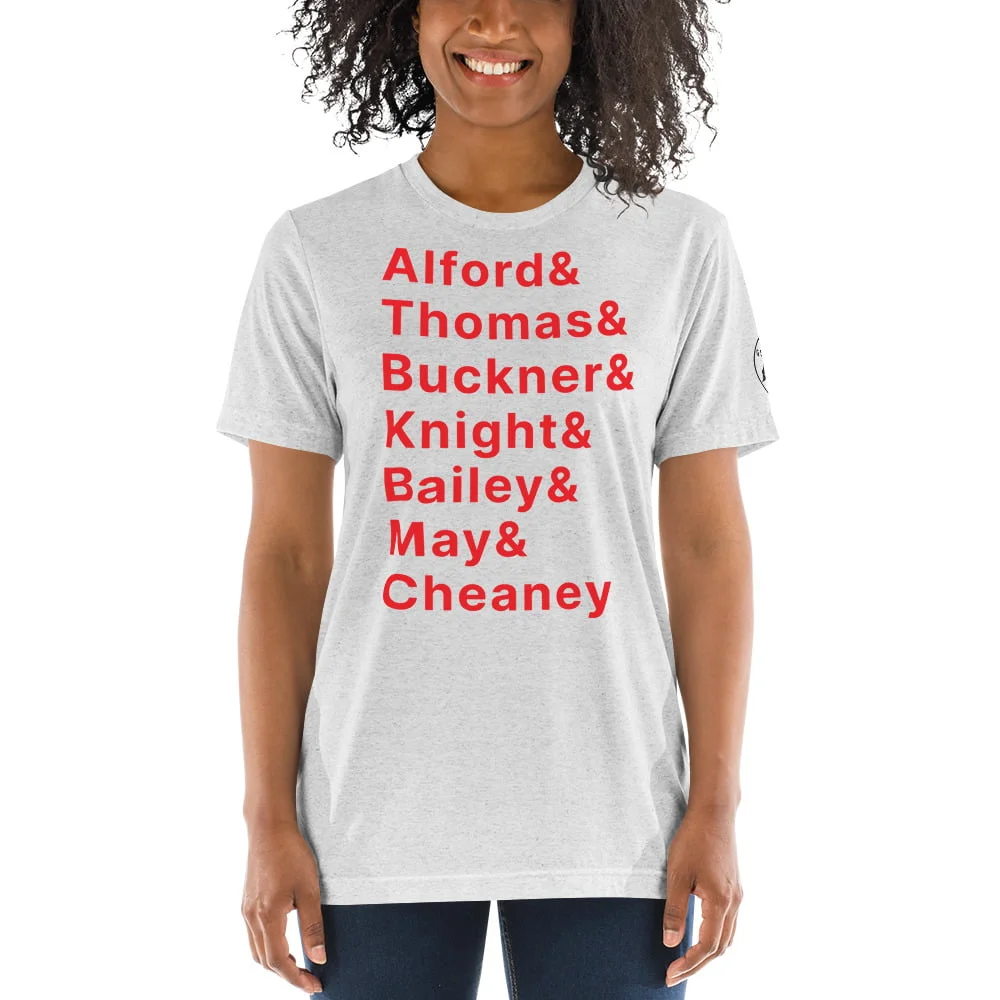 unisex-tri-blend-t-shirt-white-fleck-triblend-front-63cf42ae42919jpg | Greatest Of All Tees | GOAT