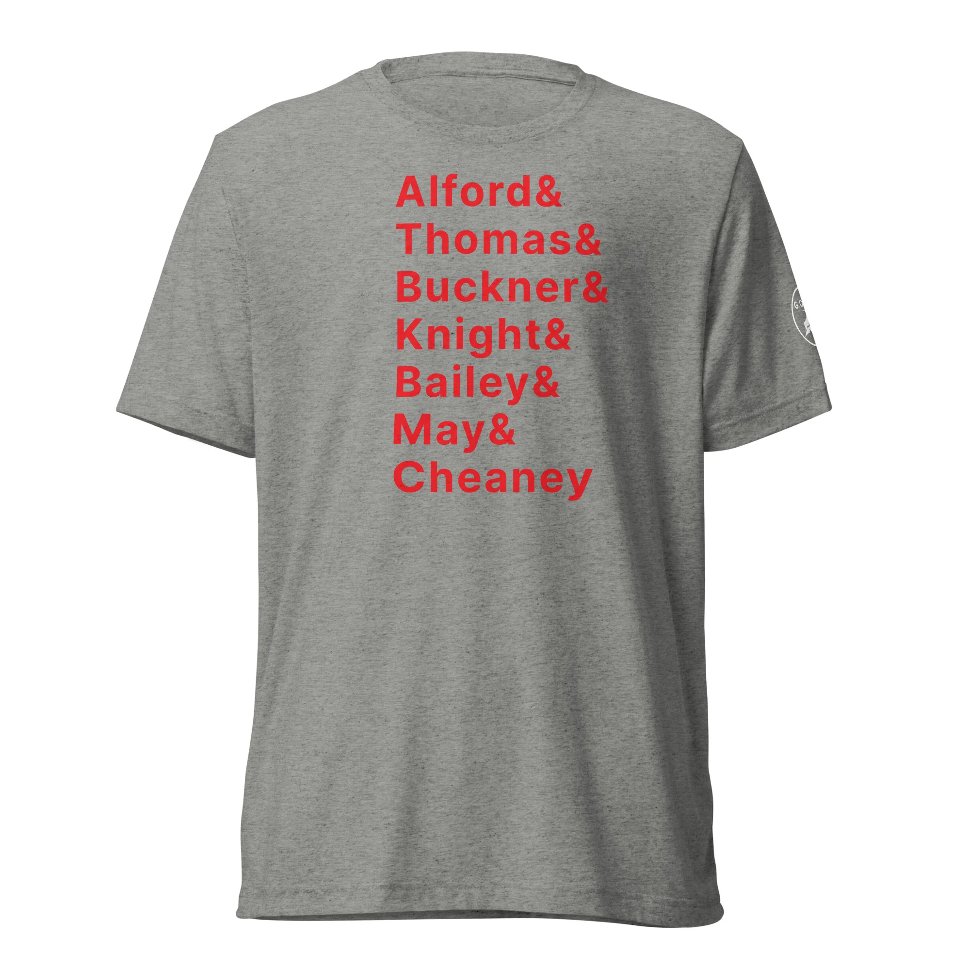 unisex-tri-blend-t-shirt-athletic-grey-triblend-front-648750ee228f8jpg | Greatest Of All Tees | GOAT