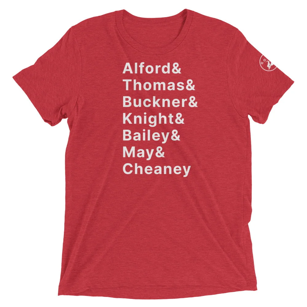 unisex-tri-blend-t-shirt-red-triblend-front-64874eb873ecejpg | Greatest Of All Tees | GOAT