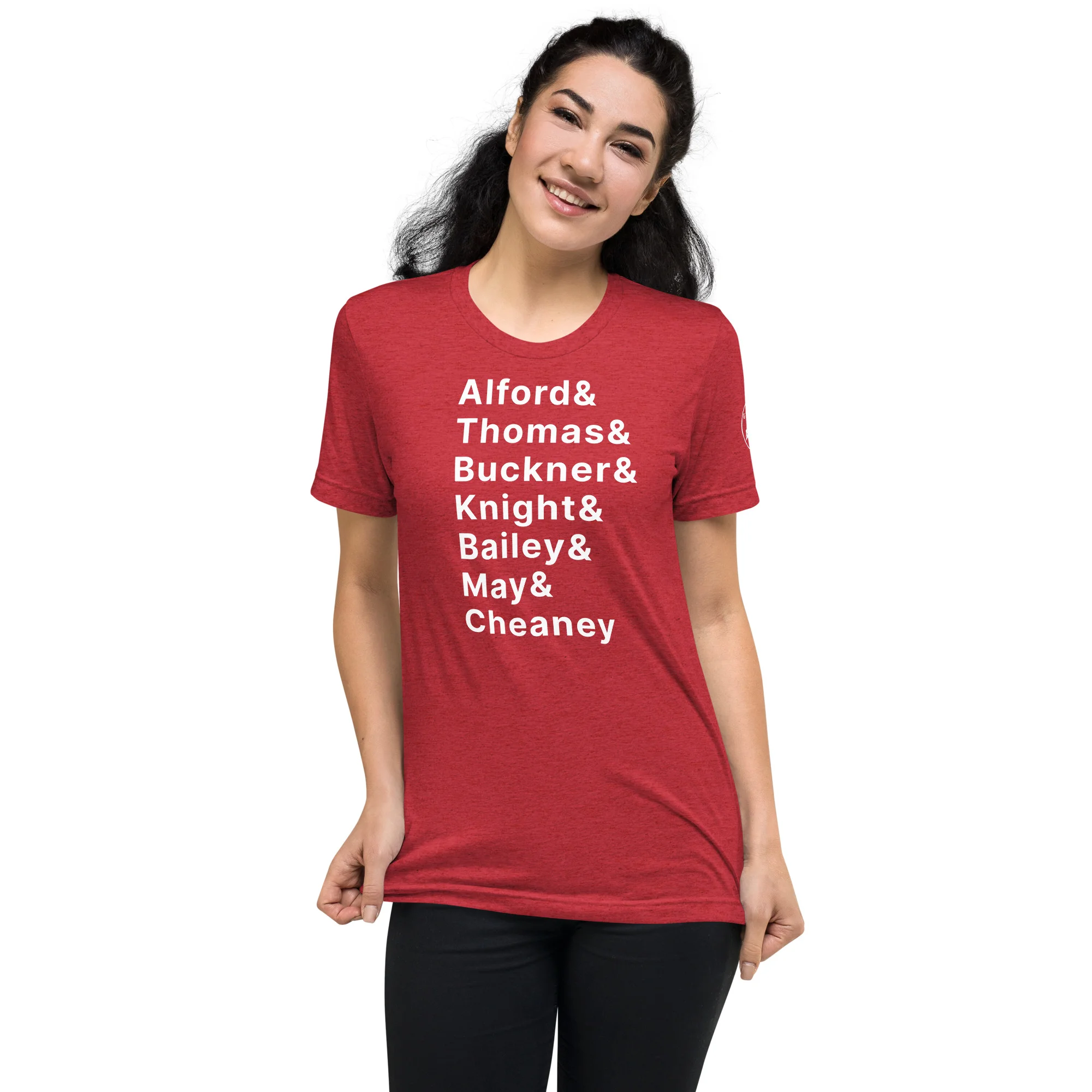 unisex-tri-blend-t-shirt-red-triblend-front-64874eb8750a7jpg | Greatest Of All Tees | GOAT