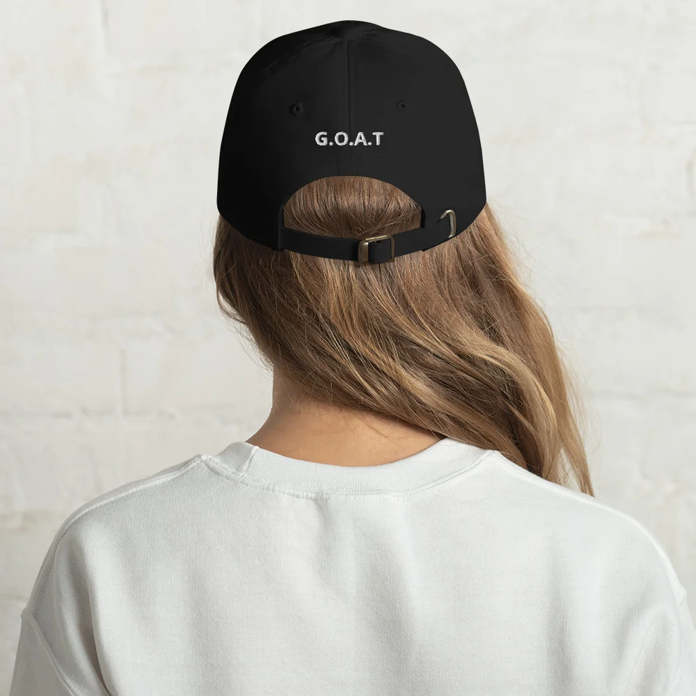 classic-dad-hat-black-back-64b88157c6f36jpg | Greatest Of All Tees | GOAT