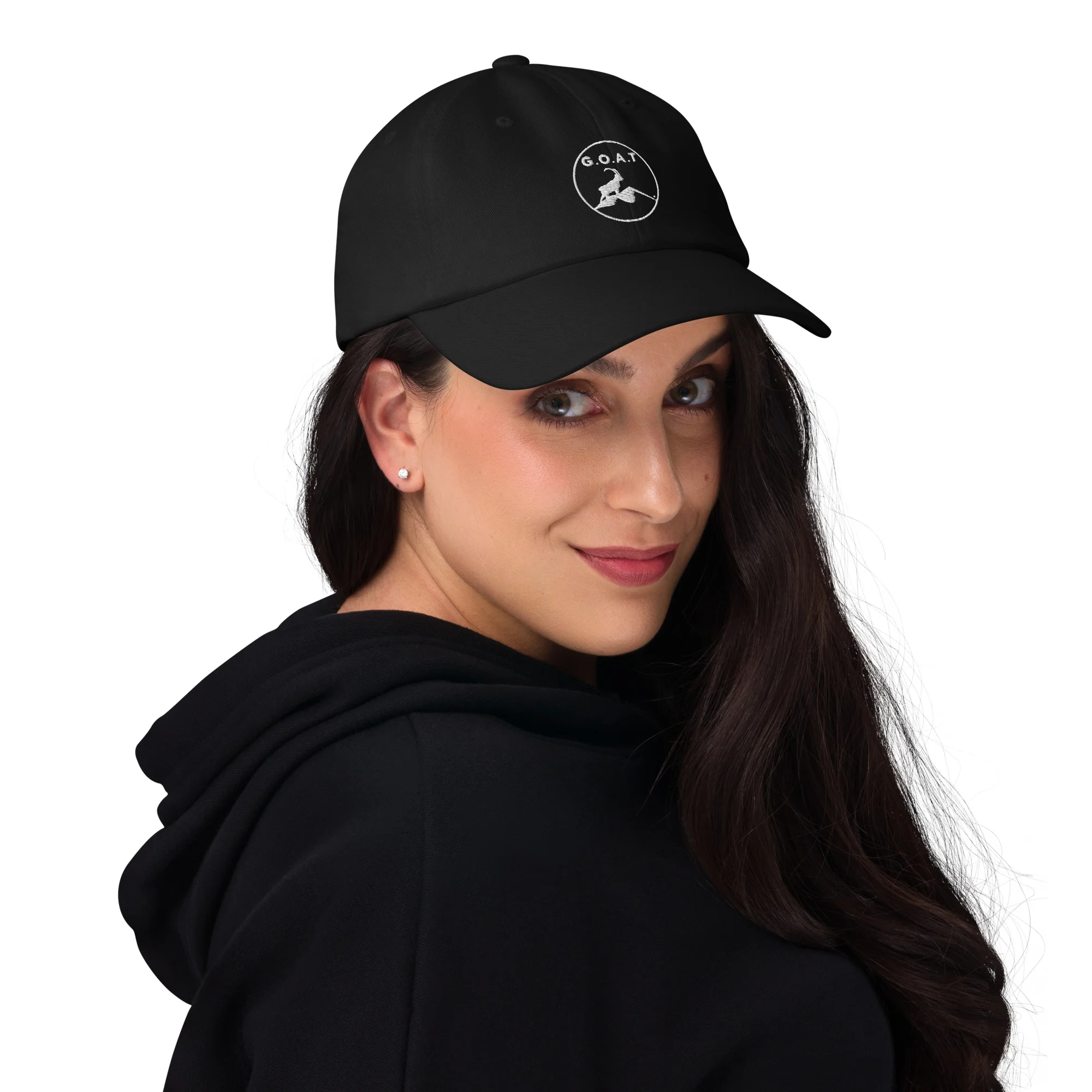 classic-dad-hat-black-front-64b88157c6e7djpg | Greatest Of All Tees | GOAT