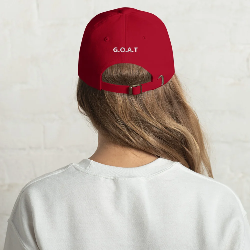 classic-dad-hat-cranberry-back-64b88157c730djpg | Greatest Of All Tees | GOAT