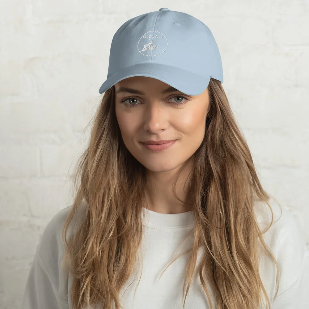 classic-dad-hat-light-blue-front-64b88157c850ajpg | Greatest Of All Tees | GOAT