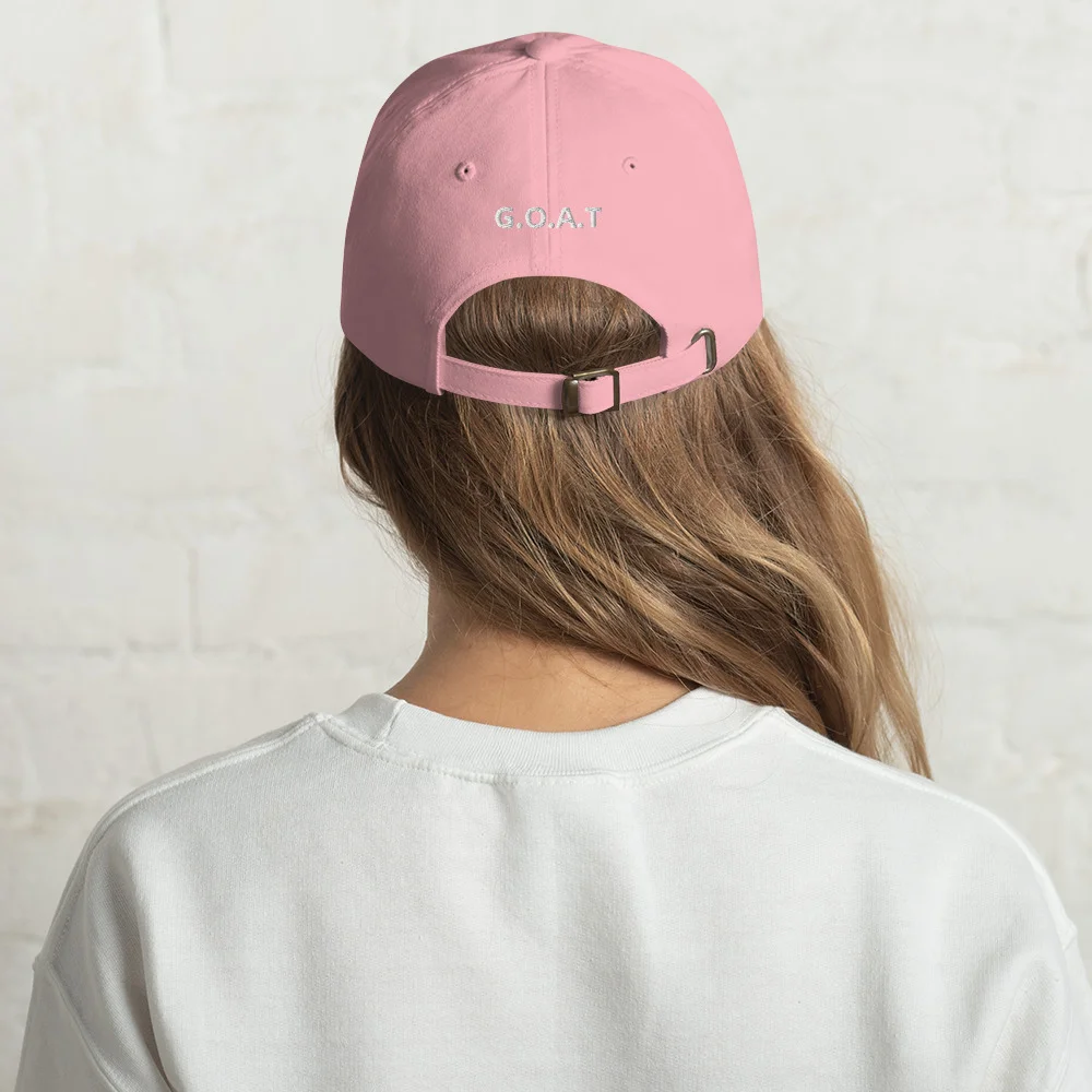 classic-dad-hat-pink-back-64b88157c8396jpg | Greatest Of All Tees | GOAT