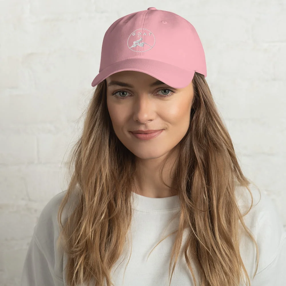 classic-dad-hat-pink-front-64b88157c8197jpg | Greatest Of All Tees | GOAT