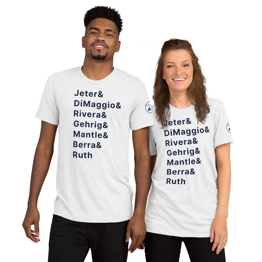 New York Baseball Greatest of All Time (G.O.A.T) Ultra Soft t-shirt - Unisex