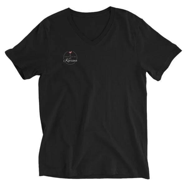 Cocktails By Karina Short Sleeve V-Neck T-Shirt