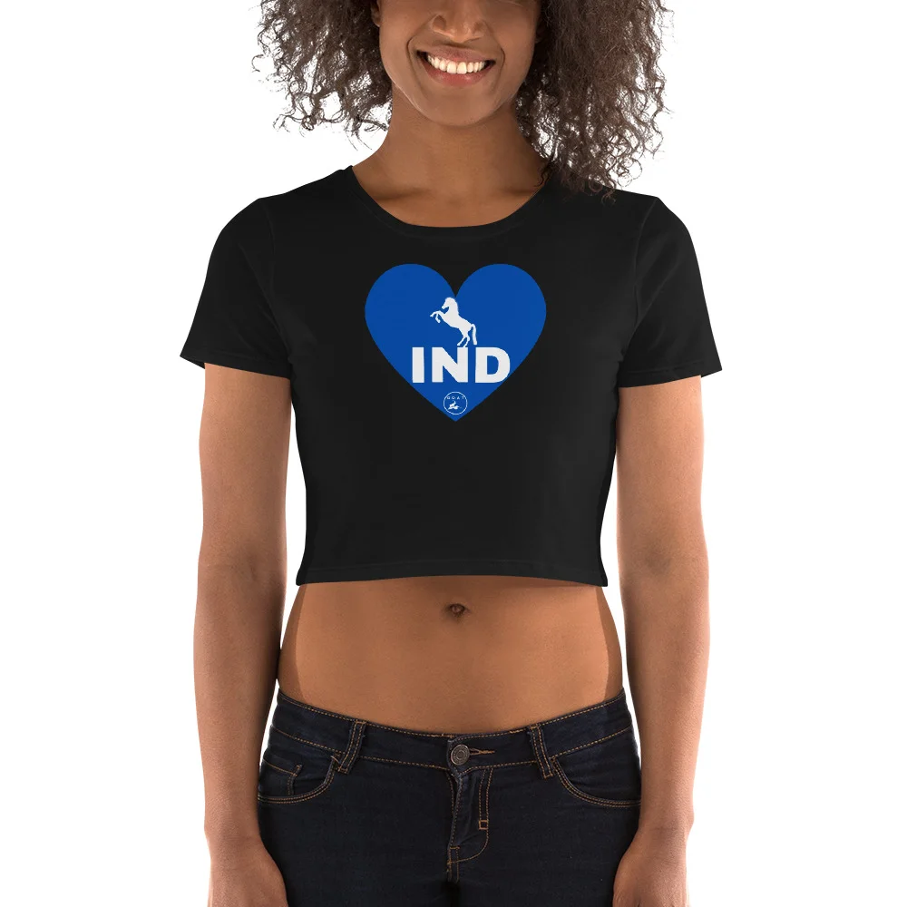 womens-crop-tee-black-front-64b6ece45824ejpg | Greatest Of All Tees | GOAT