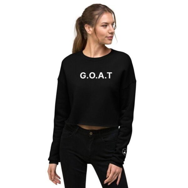 G.O.A.T "Classic Series" Women’s Crop Sweatshirt