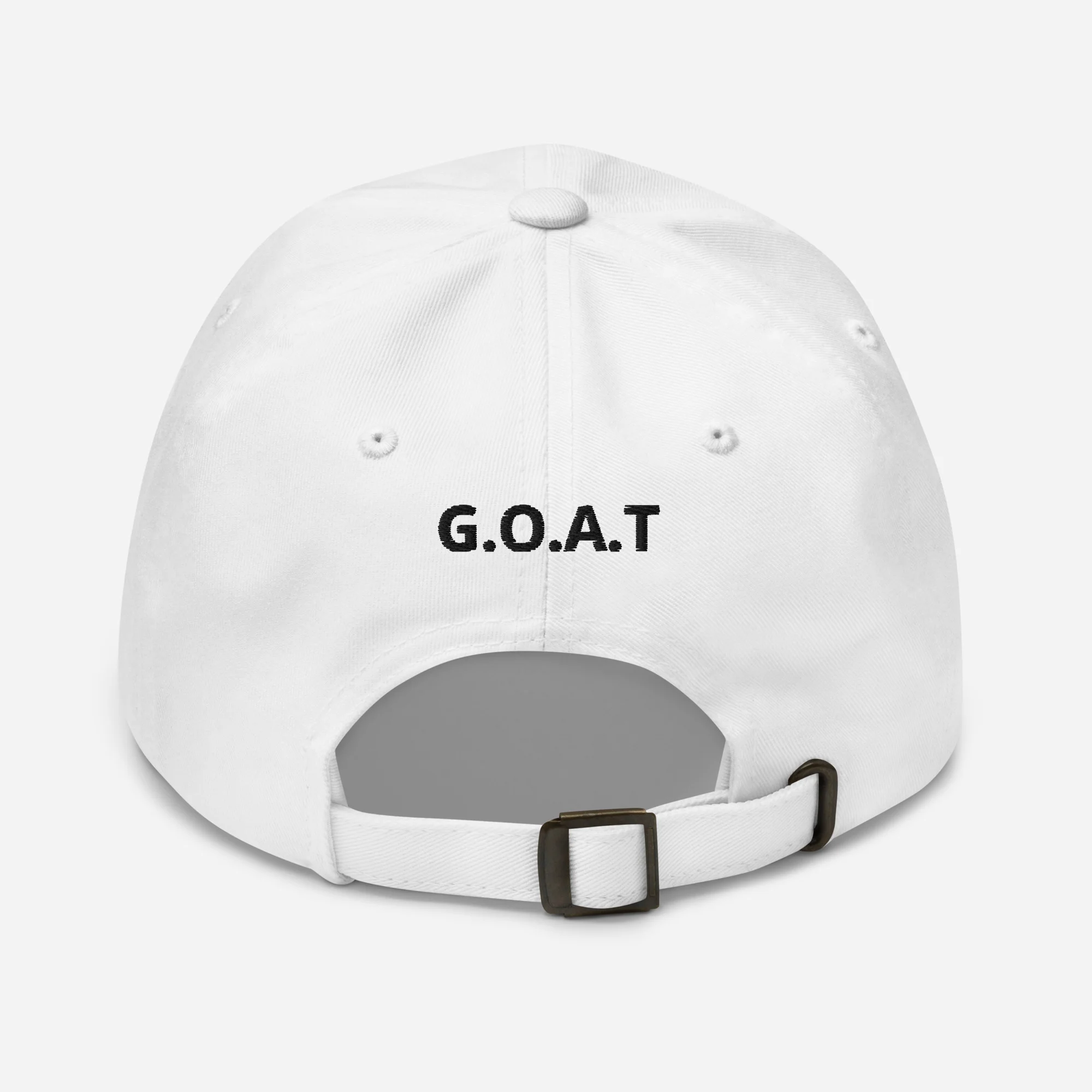 classic-dad-hat-white-back-64ef4f96a0038jpg | Greatest Of All Tees | GOAT