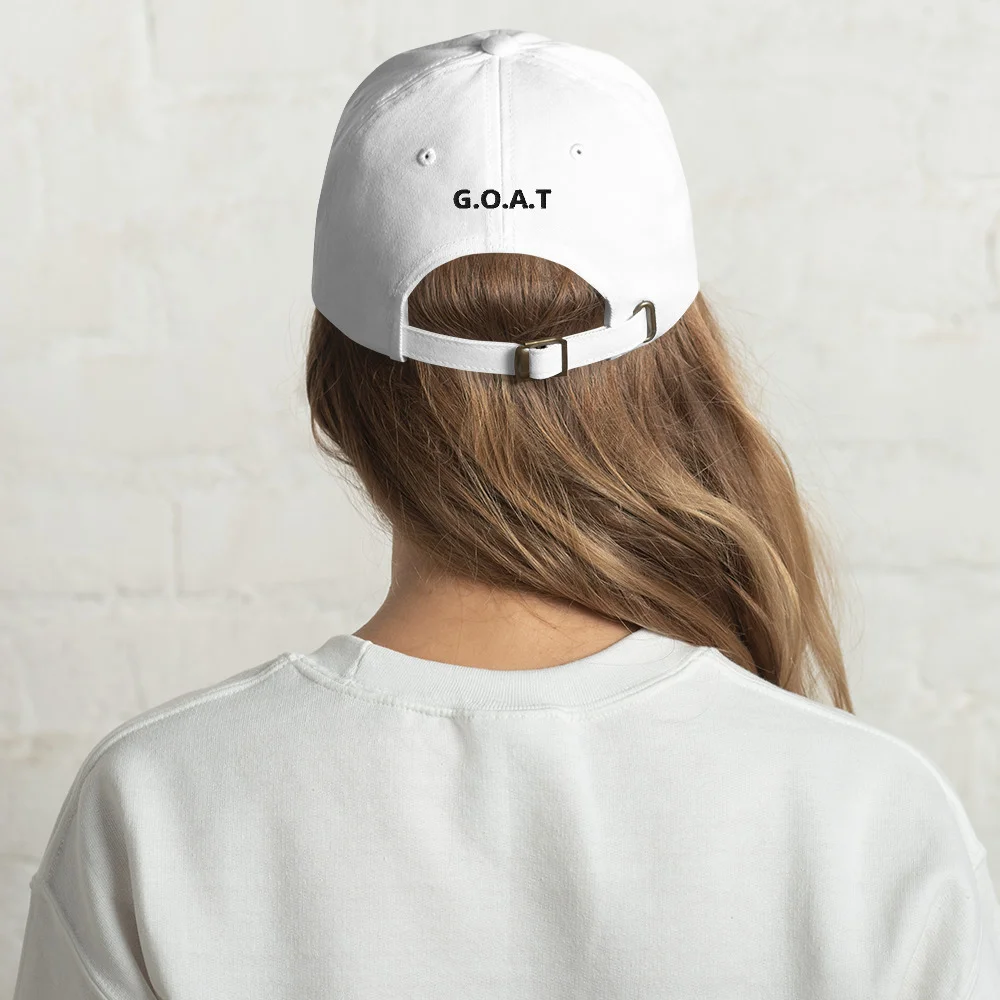 classic-dad-hat-white-back-64ef4f96a00cfjpg | Greatest Of All Tees | GOAT