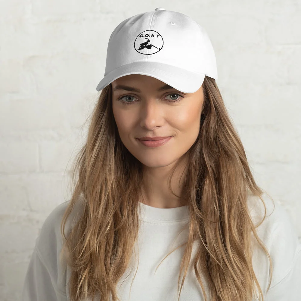 classic-dad-hat-white-front-64ef4f966011djpg | Greatest Of All Tees | GOAT