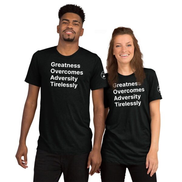 Greatest of All T's (G.O.A.T) "Overcome Adversity" Mindset Series Ultra Soft T-Shirt