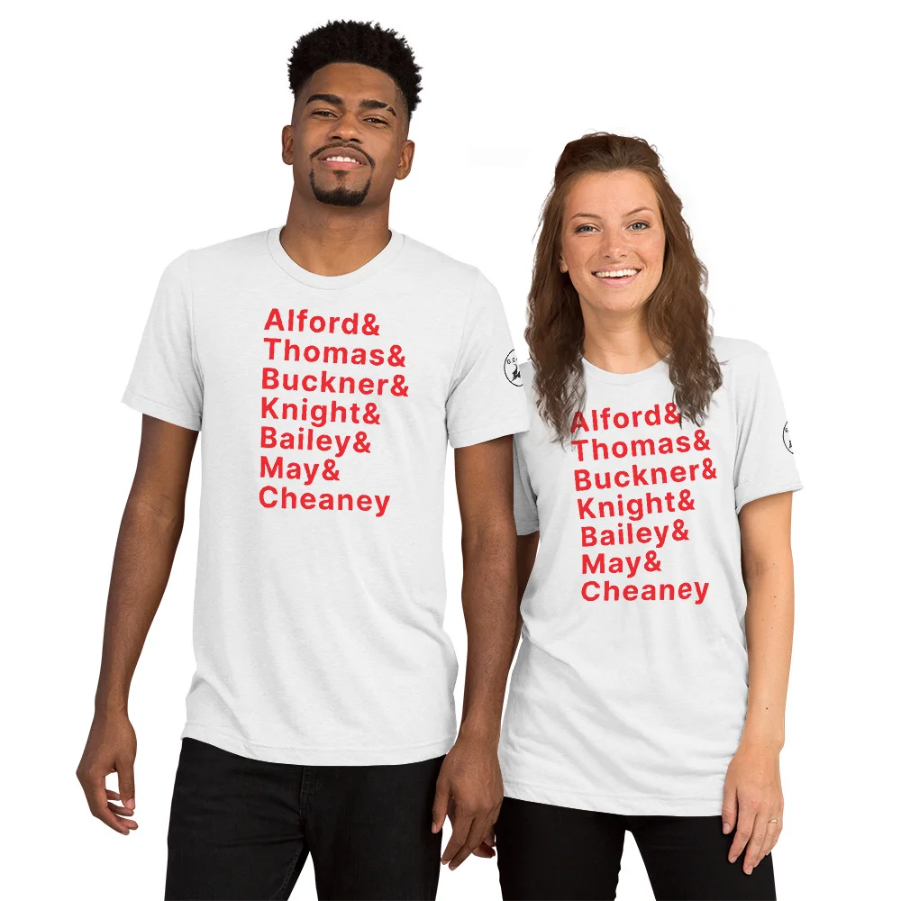 unisex-tri-blend-t-shirt-solid-white-triblend-front-6543ce1ba77b0jpg | Greatest Of All Tees | GOAT