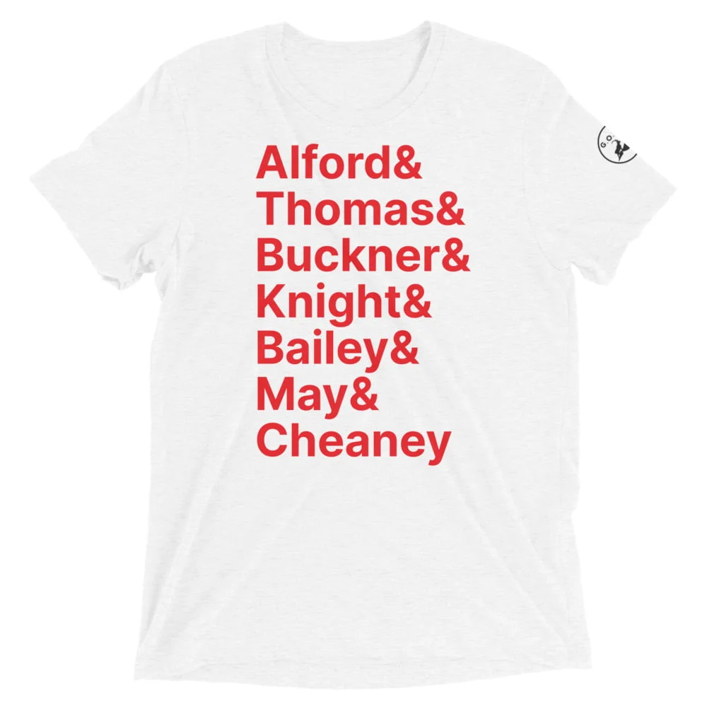 unisex-tri-blend-t-shirt-solid-white-triblend-front-6543d12113f81jpg | Greatest Of All Tees | GOAT