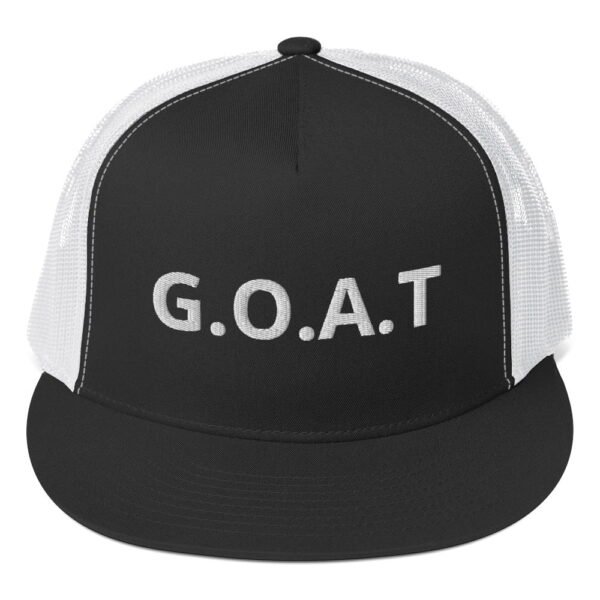 CUSTOMIZABLE Greatest of All T's (G.O.A.T) Trucker Cap
