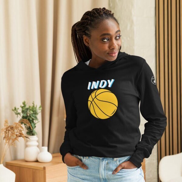Greatest of All T's Indiana Basketball Hooded long sleeve tee