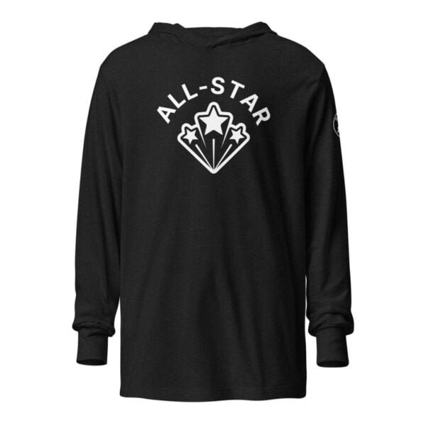 Greatest of All T's (G.O.A.T) Retro All-Star Hooded long-sleeve tee