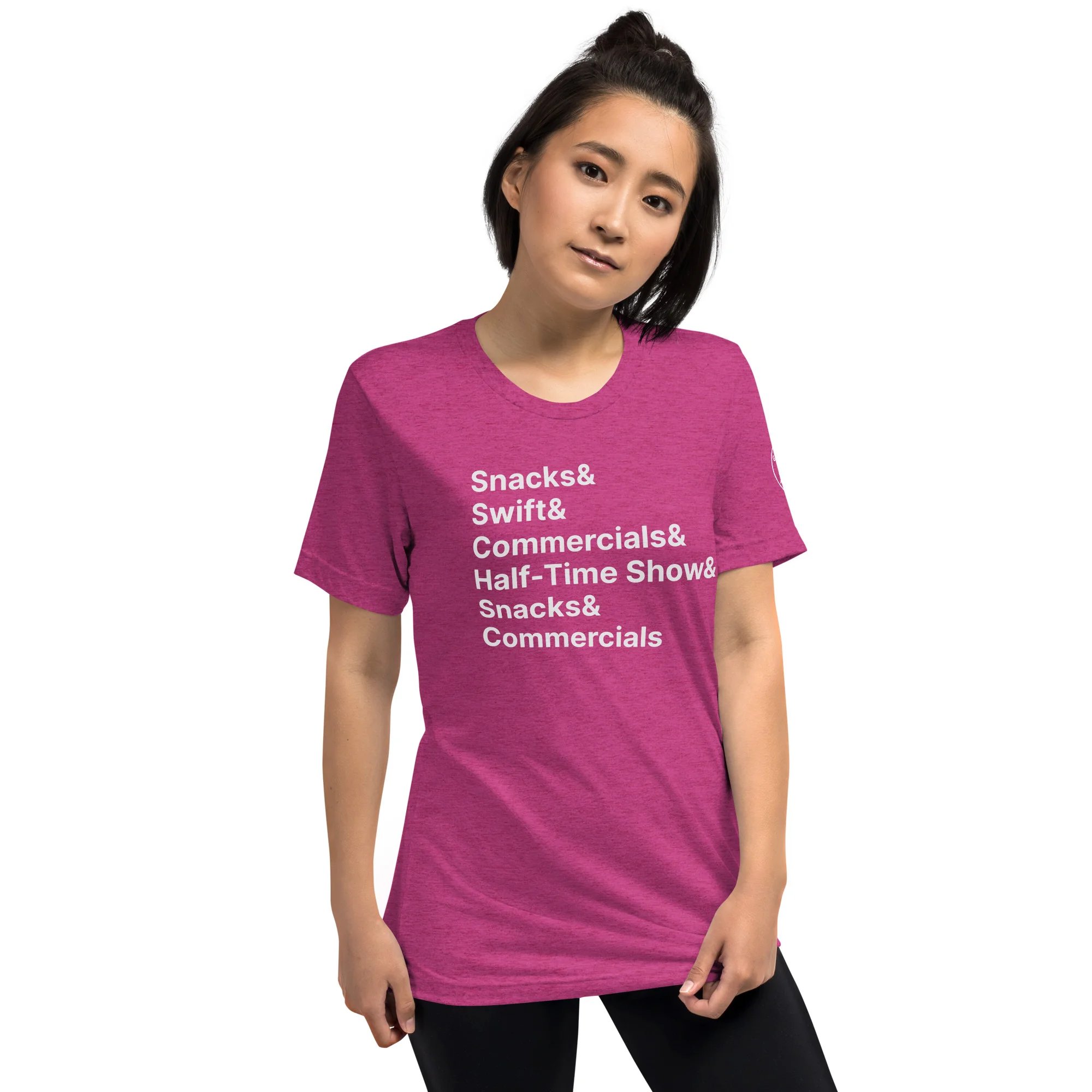 unisex-tri-blend-t-shirt-berry-triblend-front-65b937a1a6458jpg | Greatest Of All Tees | GOAT