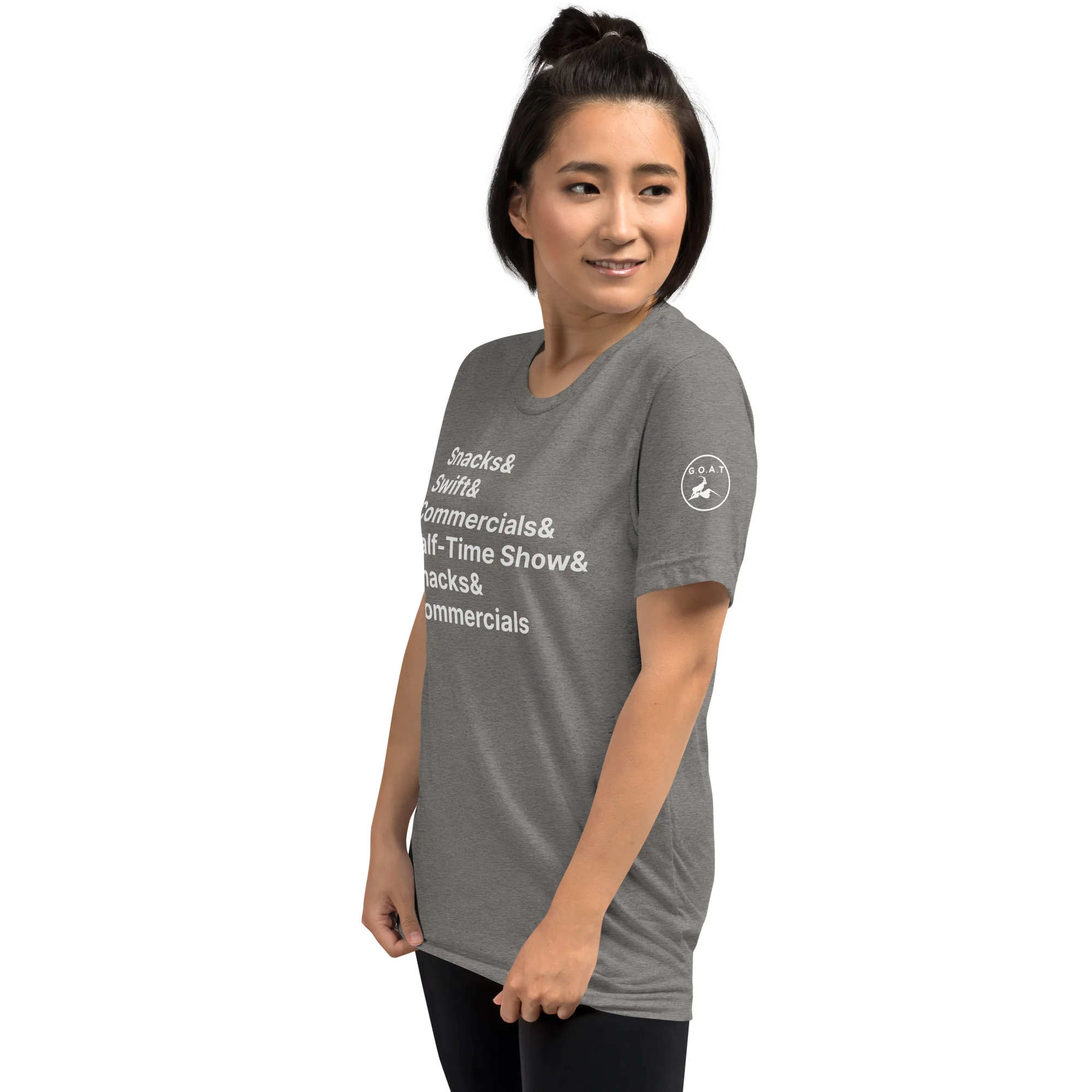 unisex-tri-blend-t-shirt-grey-triblend-left-front-65b937a1ac16djpg | Greatest Of All Tees | GOAT