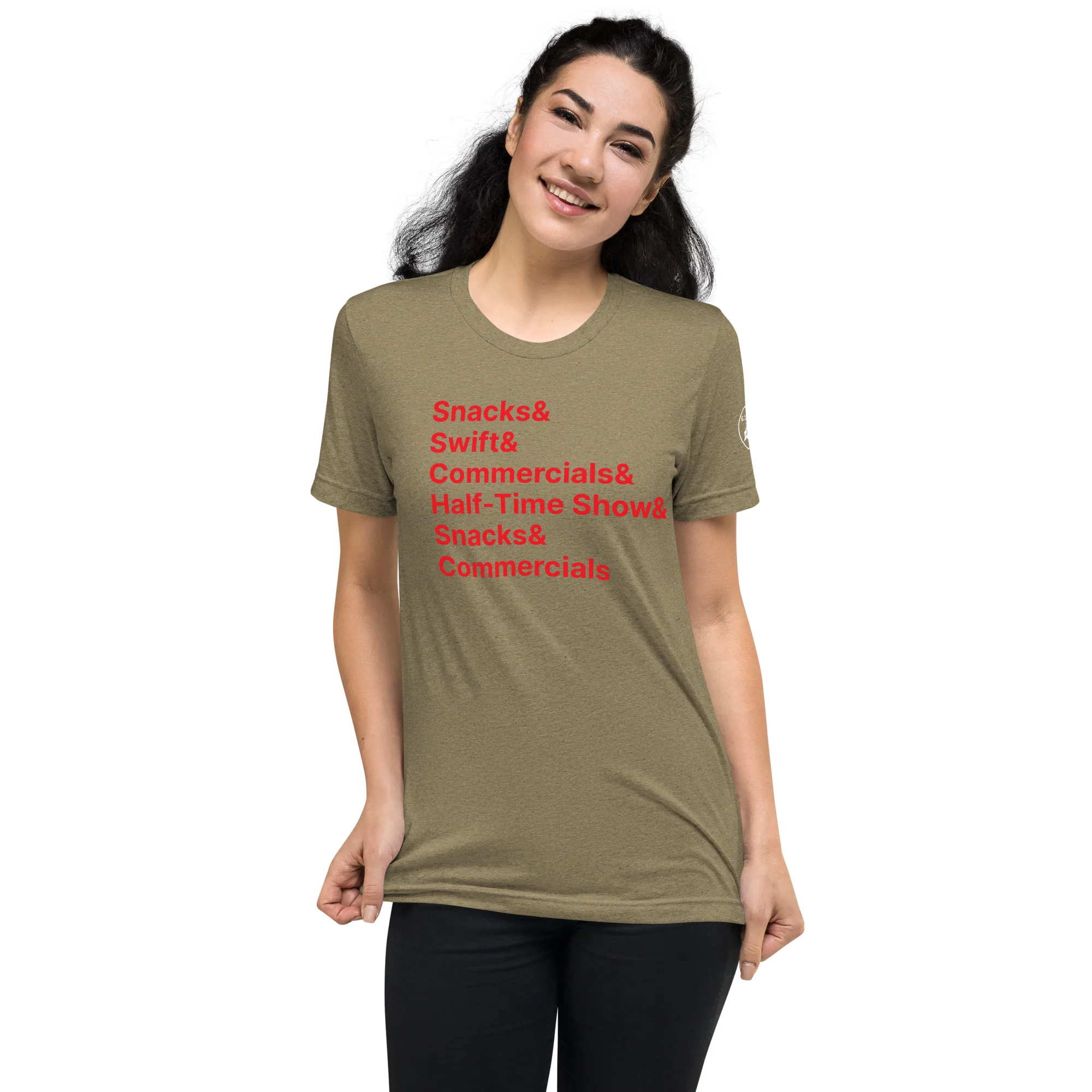 unisex-tri-blend-t-shirt-olive-triblend-front-65b93b2adb4f8jpg | Greatest Of All Tees | GOAT