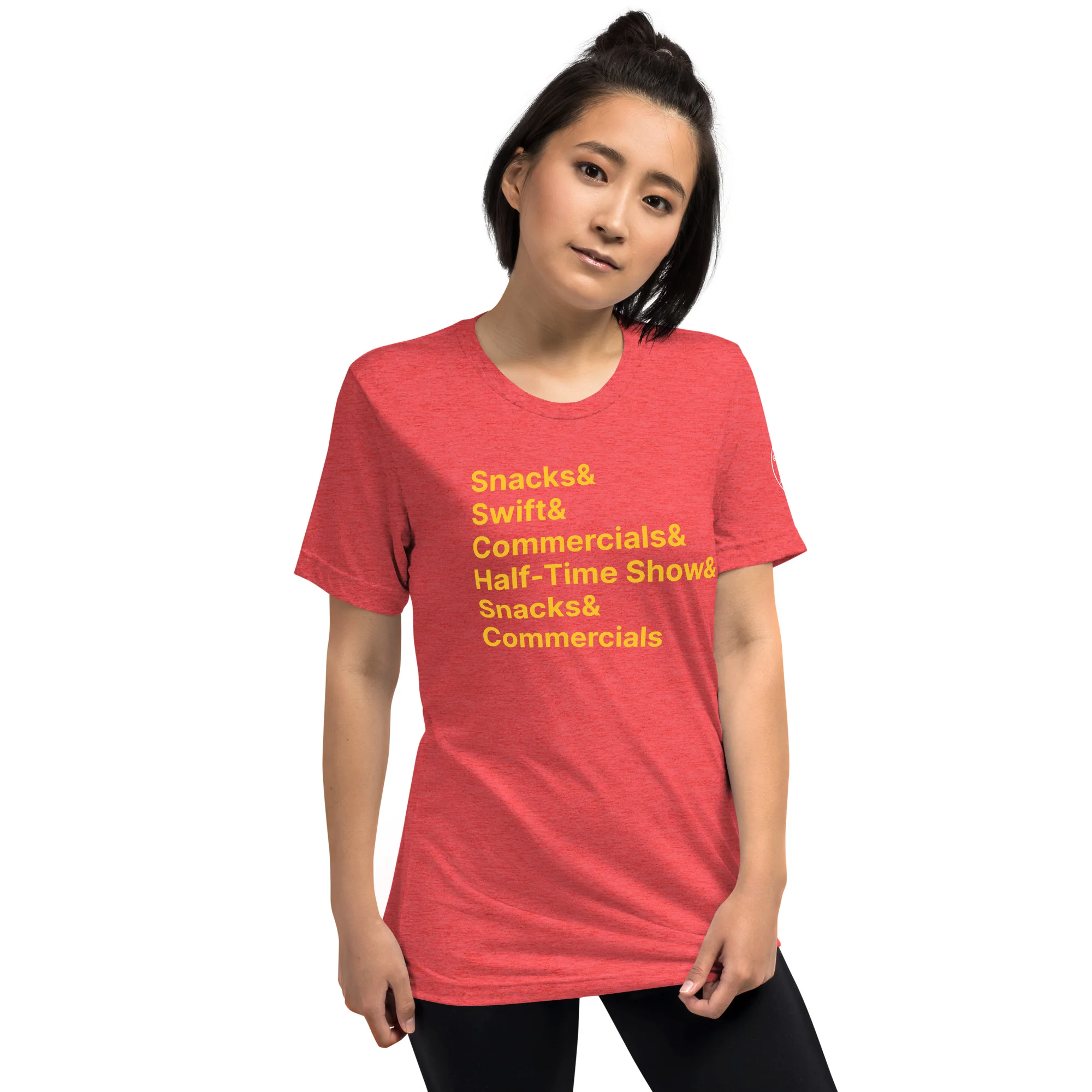 unisex-tri-blend-t-shirt-red-triblend-front-65b93a66572abjpg | Greatest Of All Tees | GOAT