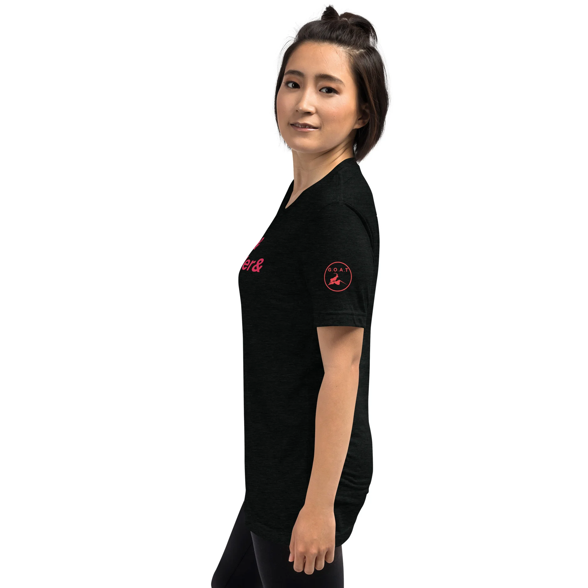 unisex-tri-blend-t-shirt-solid-black-triblend-left-65b6d55c632bbjpg | Greatest Of All Tees | GOAT