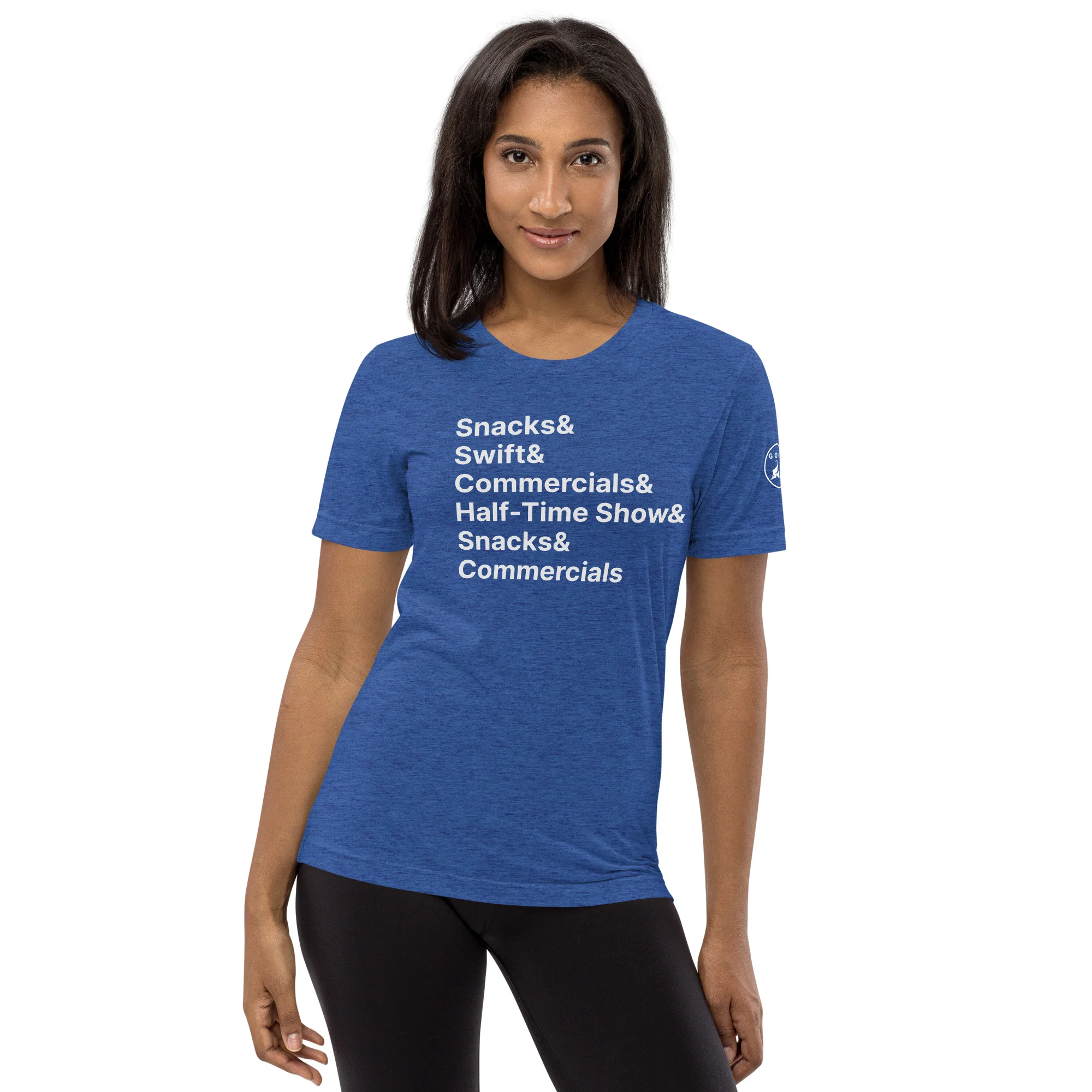 unisex-tri-blend-t-shirt-true-royal-triblend-front-65b937a1a16f0jpg | Greatest Of All Tees | GOAT