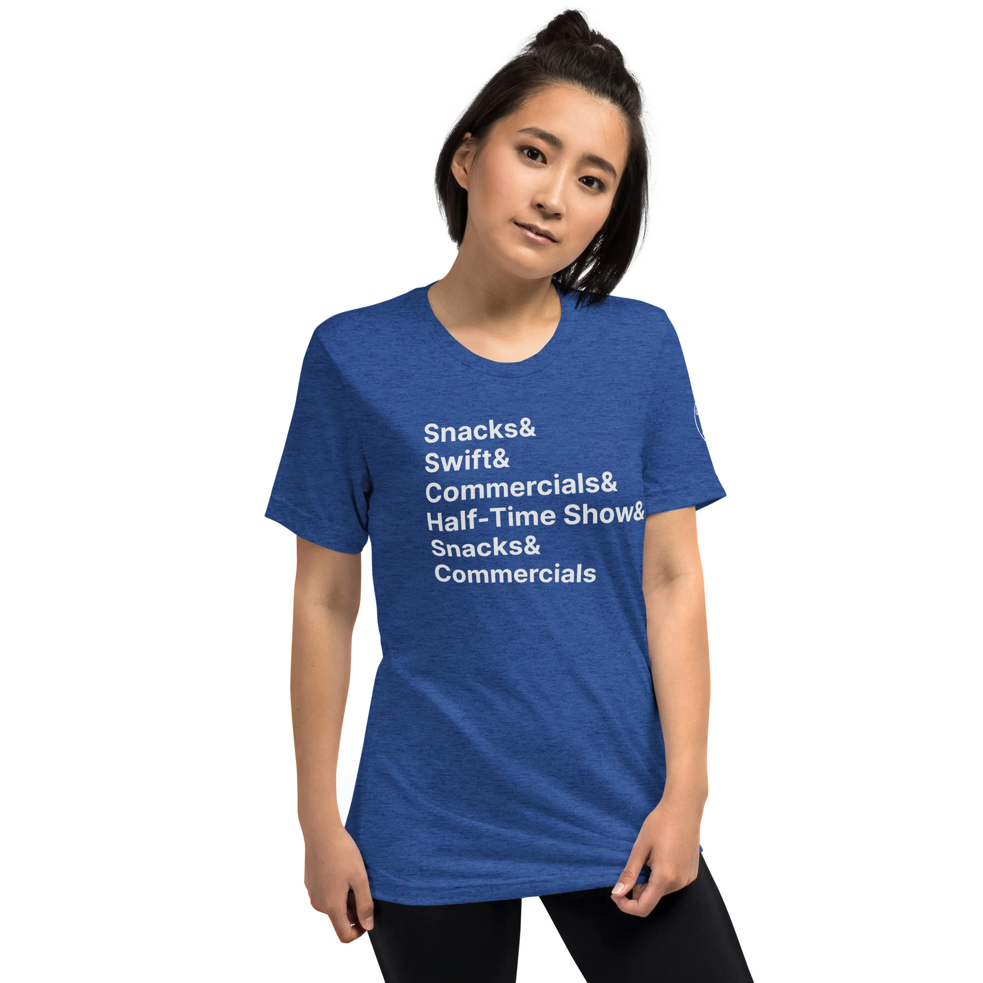 unisex-tri-blend-t-shirt-true-royal-triblend-front-65b937a1a5203jpg | Greatest Of All Tees | GOAT
