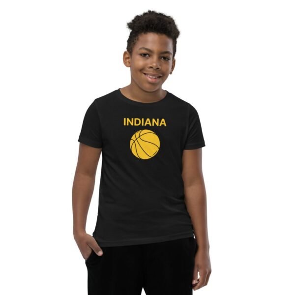 Greatest of All T's (G.O.A.T) Retro Indianapolis Basketball Youth Short Sleeve Tee