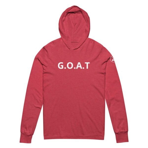 Greatest of All T’s (G.O.A.T) "Classic Series" Hooded long-sleeve tee