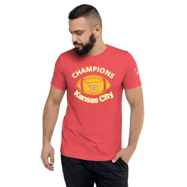 2024 Football Champions Kansas City Greatest of All T's (G.O.A.T)  Ultra Soft T-Shirt