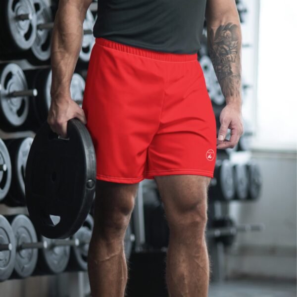 G.O.A.T Men's Recycled Athletic Shorts (Red)