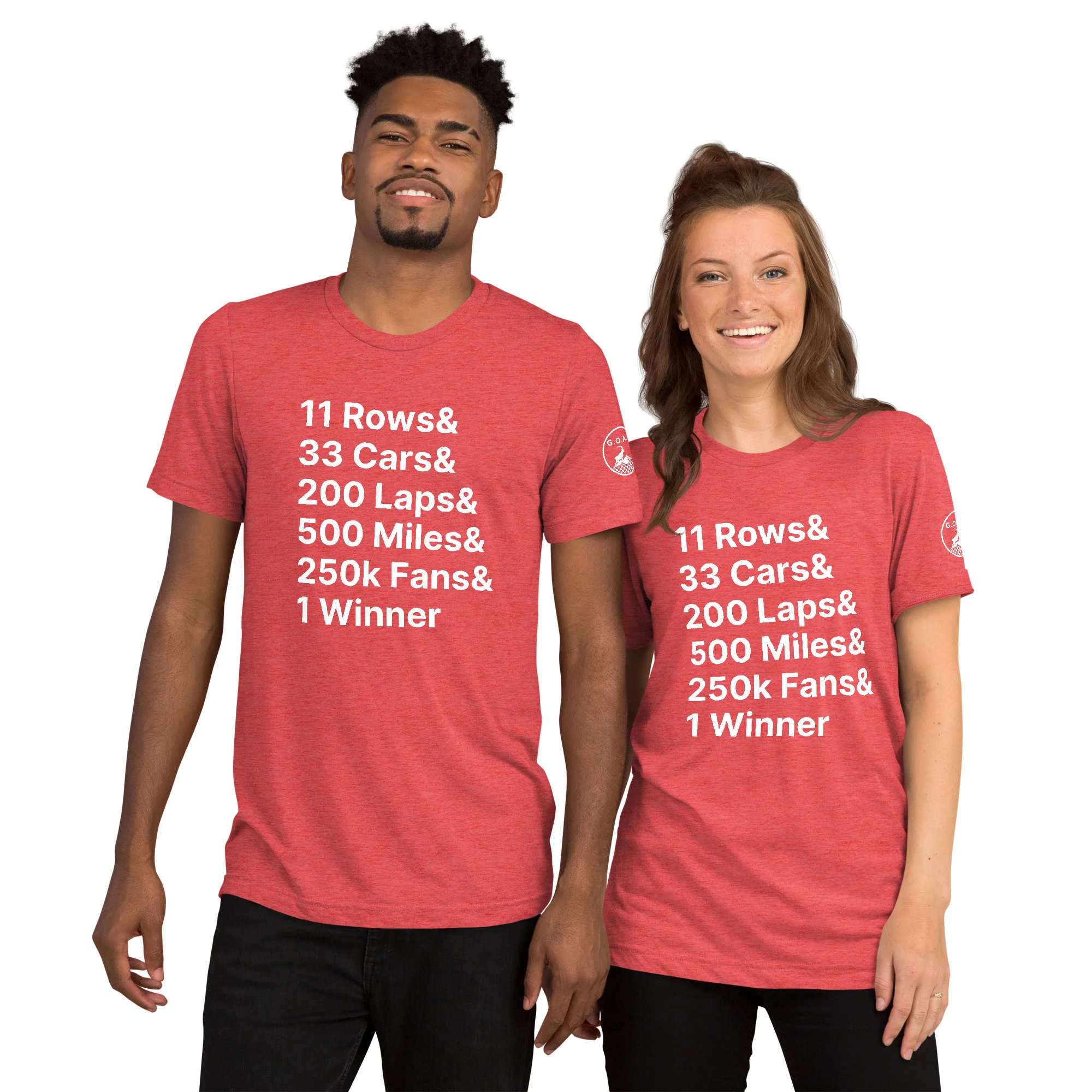 G.O.A.T Indy Racing By The Numbers Ultra Soft t-shirt