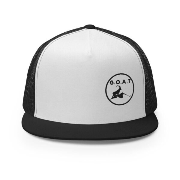 GOAT Off-Center Logo Series Trucker Cap