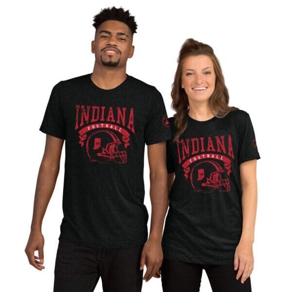 Vintage Indiana Football Helmet Greatest of All Tees | GOAT Ultra Soft T-shirt