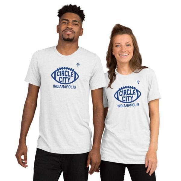 GOAT Retro Circle City Indianapolis Football T-shirt