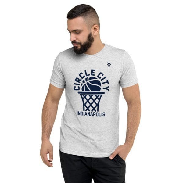 GOAT Retro Circle City Indianapolis Basketball T-shirt
