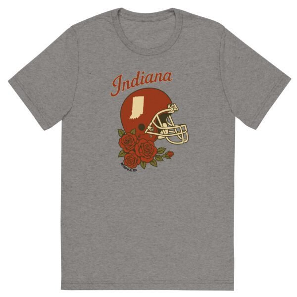GOAT Limited Edition Bunch of Roses and Indiana Football Helmet Tee