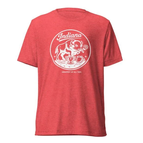 GOAT INDIANA BUFFALO CHAMPION EDITION TEE.