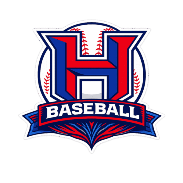 Havoc Baseball On Fire Logo Long Sleeve Tee